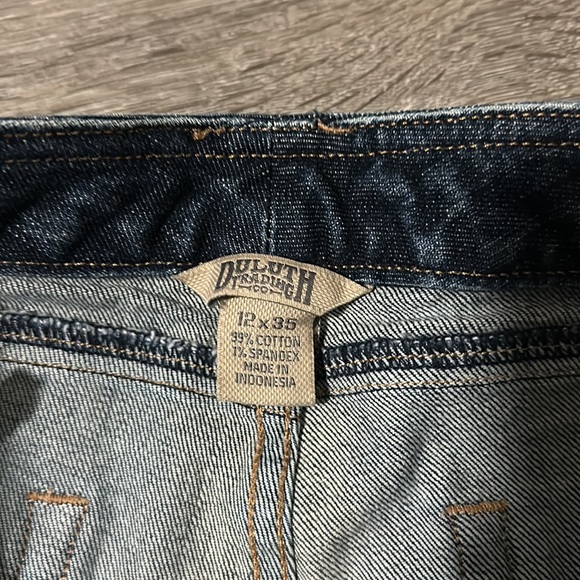 Duluth Trading Co Jeans Size 12 x 35 - Picture 3 of 3